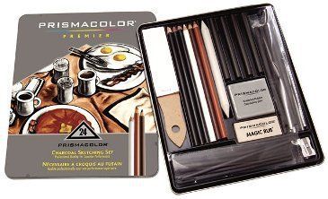 PRISMACOLOR® CHARCOAL SKETCHING SET
