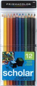 PRISMACOLOR® SCHOLAR COLORED PENCILS