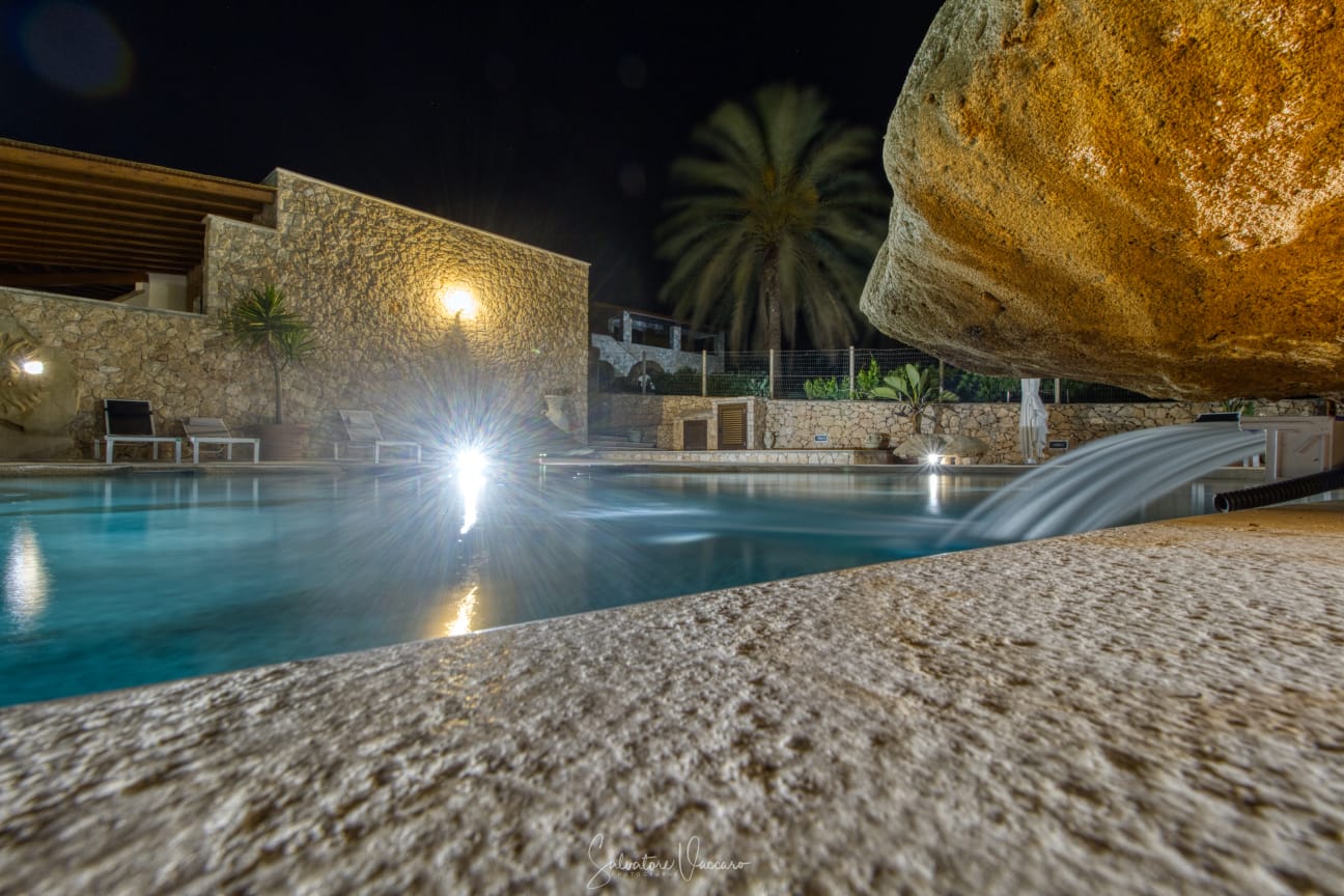 Lavori per la realizzazione di una piscina