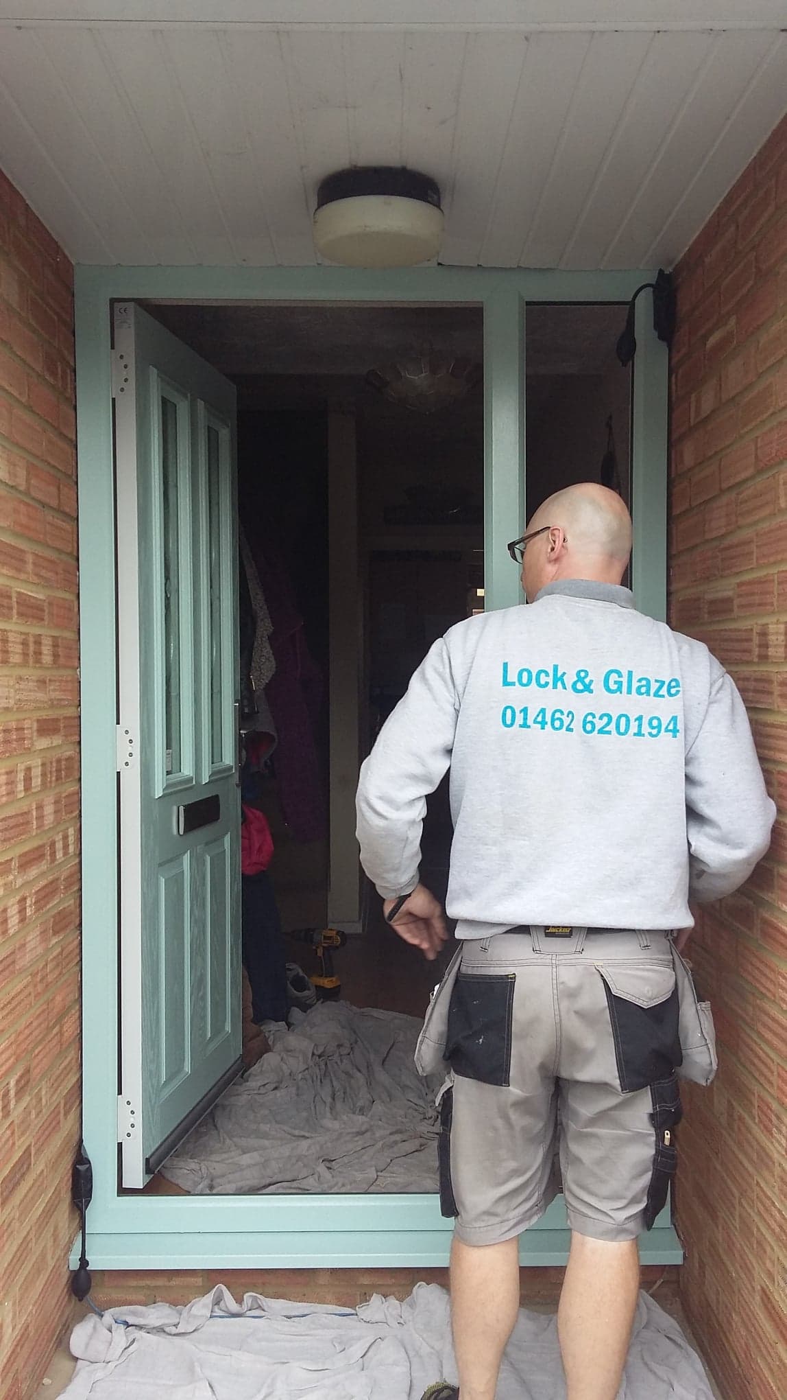 Locked out call  Lock and glaze