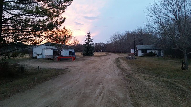 Starland Studios: Parking area summer.