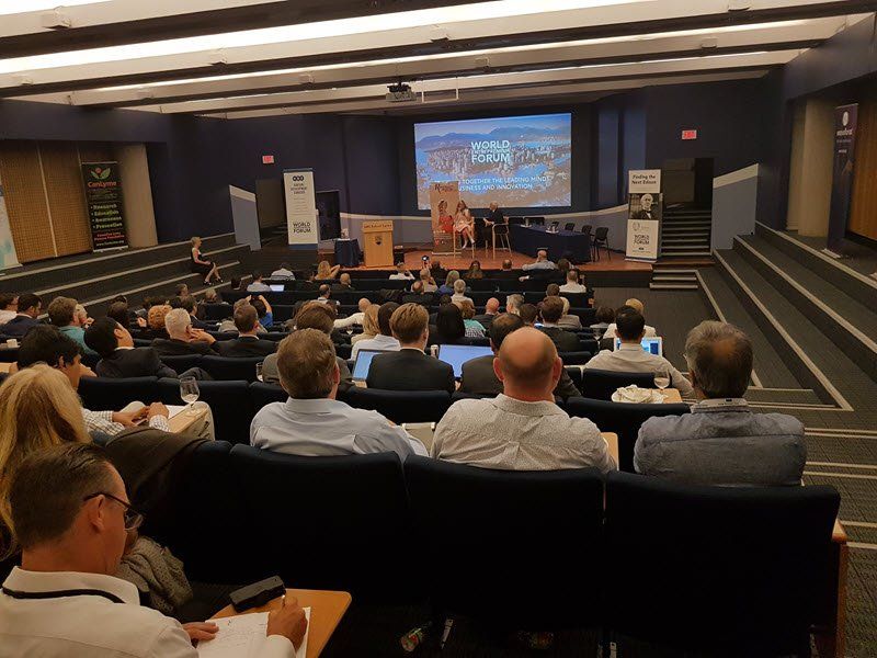 World Entrepreneur Forum, Vancouver, BC: Presentation by country singer Rosemary Siemens.