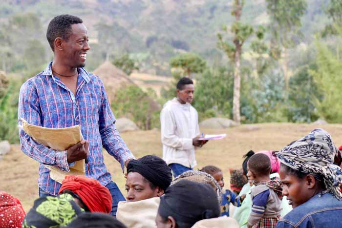 Training on health and sanitation