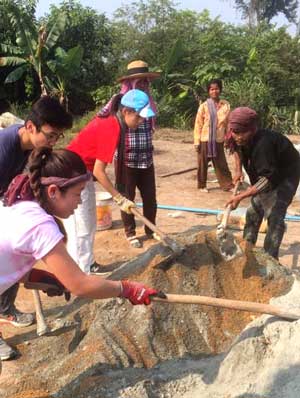 Working in Cambodia