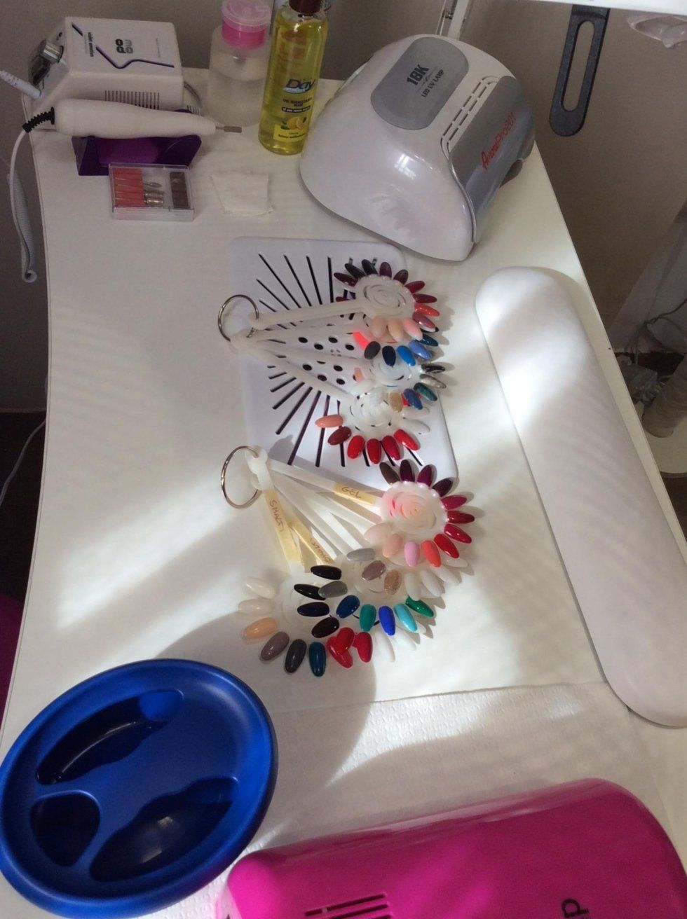 Ruote di colori per nail art