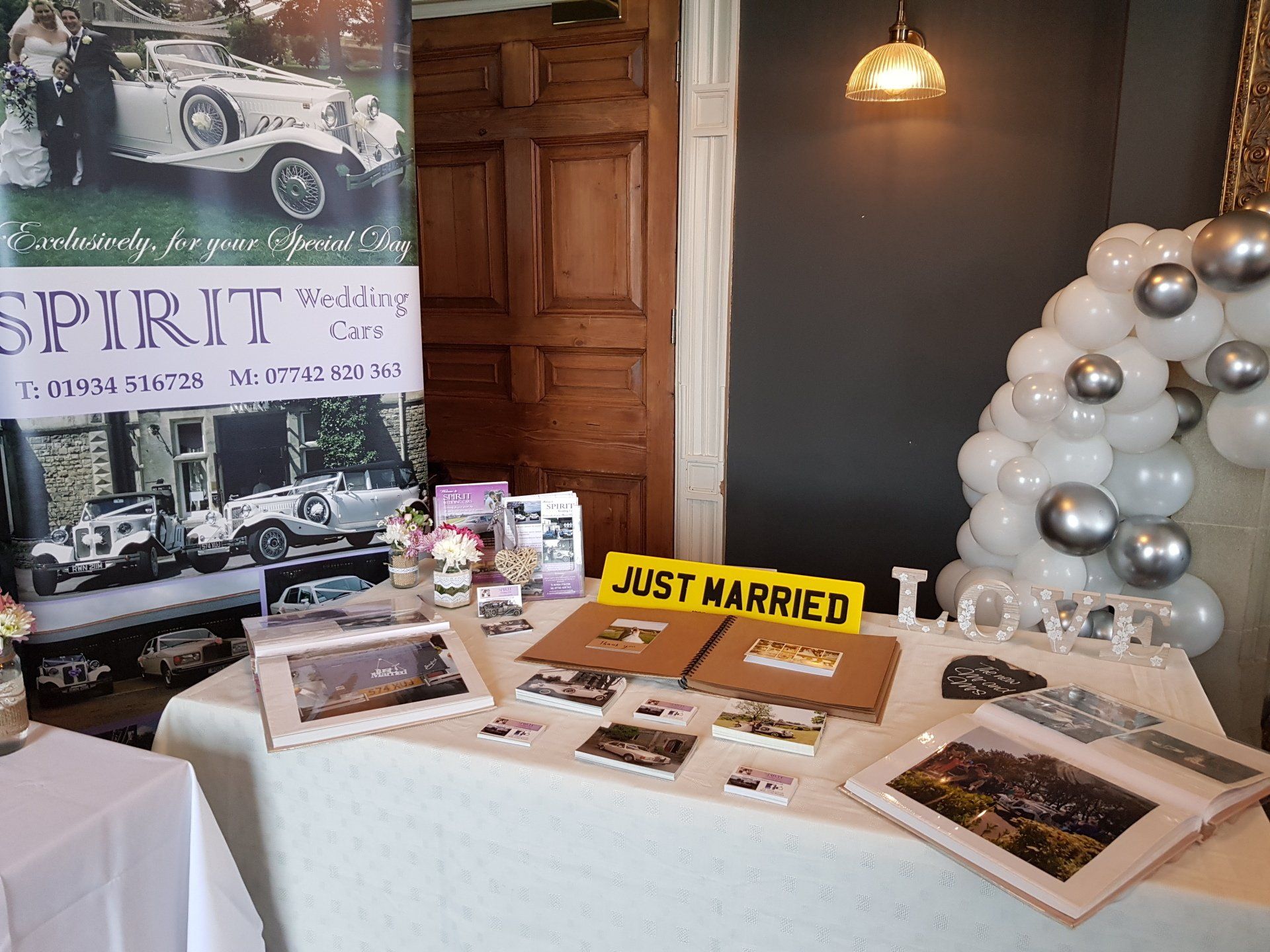 Spirit Wedding Cars at Backwell House Wedding Fayre