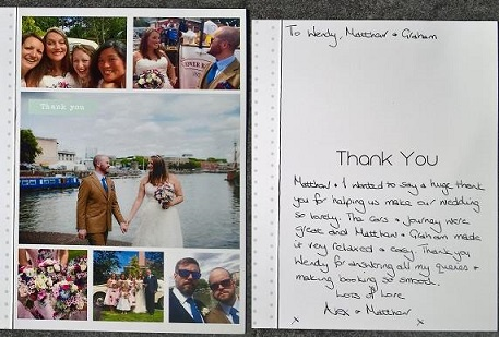 Wedding Car Hire Bristol & Somerset, Customer Review