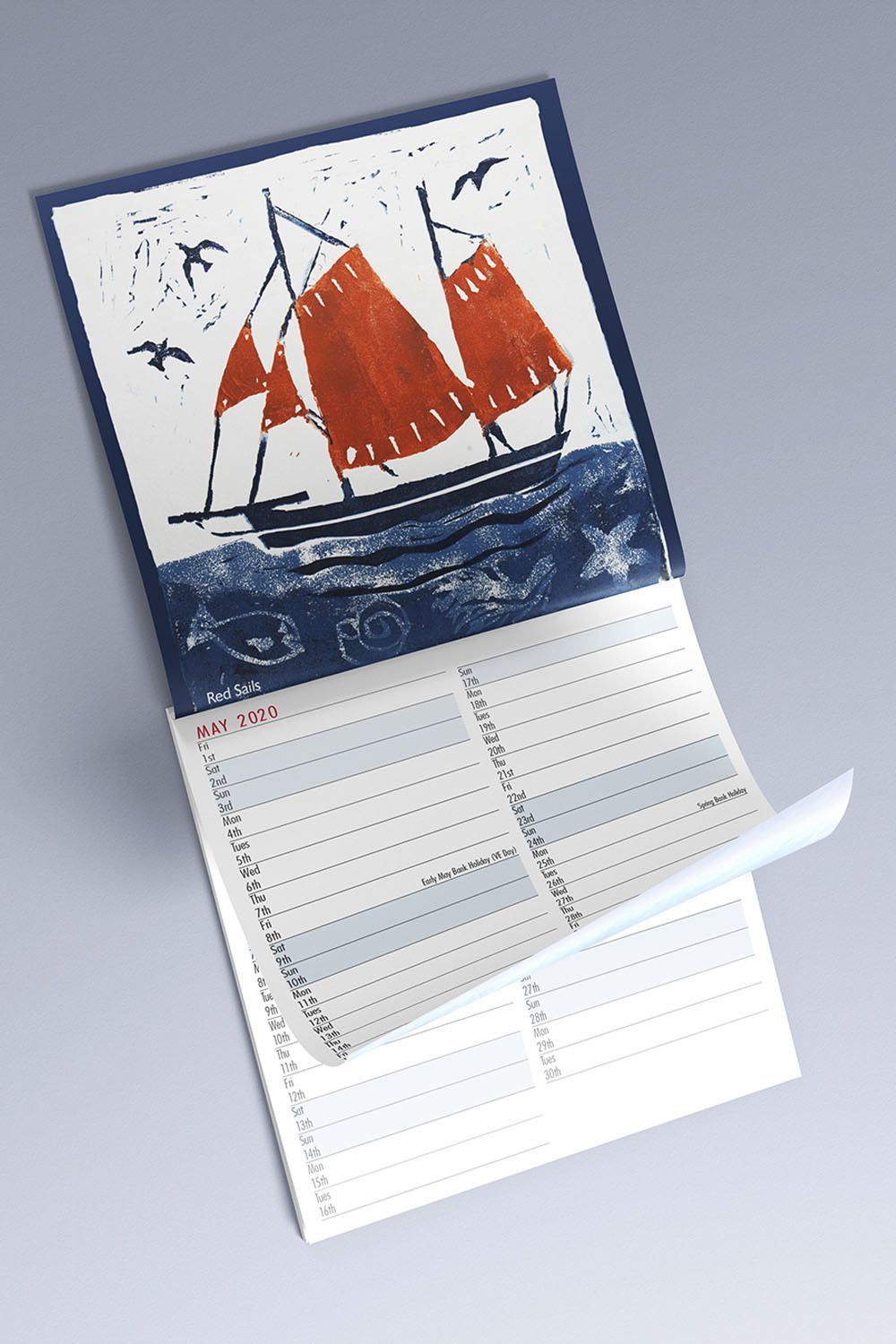 wall hanging calendars in south devon by nick walker printing