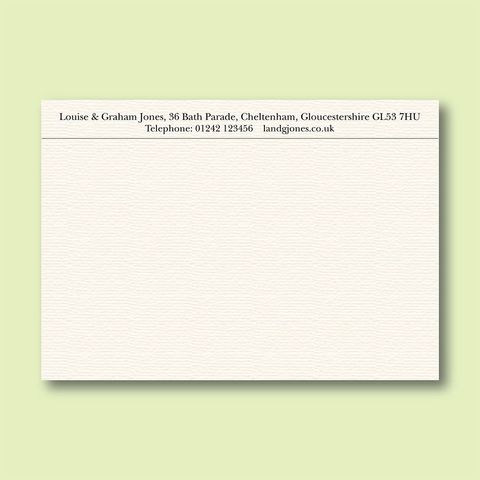 print of correspondence cards in south devon by nick walker printing