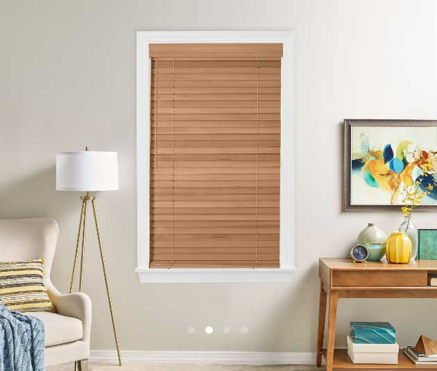 Window Blind Repair — Closed Wooden Window Blinds In Belgrade, MT
