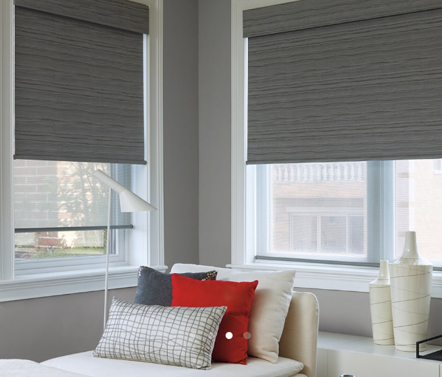 Side By Side Windows With Pillows Inside The Room — Belgrade, MT — Blind Guy of Butte