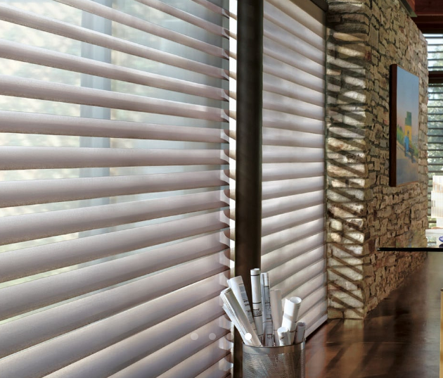 Brick Wall With Window Covering — Belgrade, MT — Blind Guy of Butte