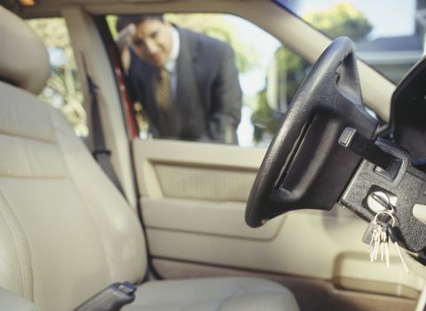 Locksmith Opening Car Door — Dodge City, KS — B&D Lock & Key