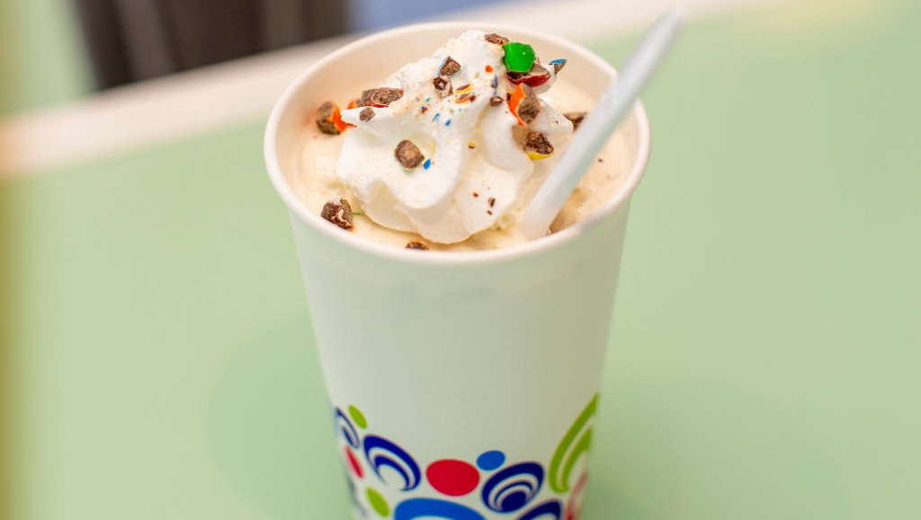 ice cream in a cup