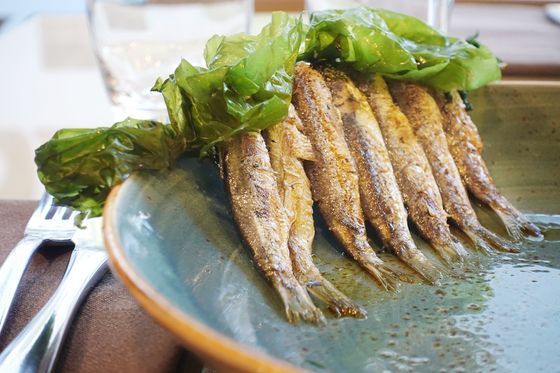 Portata di mare al Ristorante da Michele a Roma