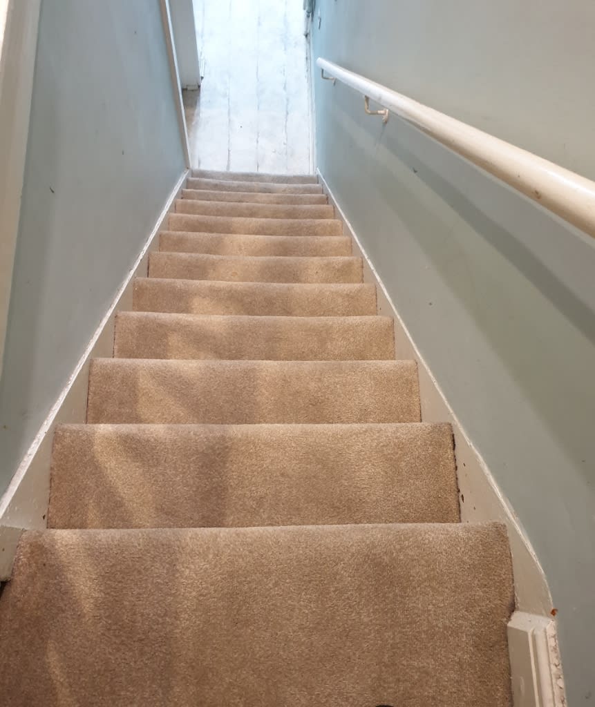 clean staircase