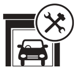 icône de réparation de voiture