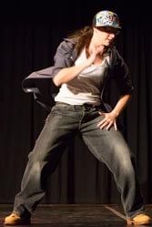 Woman Dancing Hip Hop — Framingham, MA — Brandi Rae's School of Dance Woman Dancing Hip Hop — Framingham, MA — Brandi Rae's School of Dance