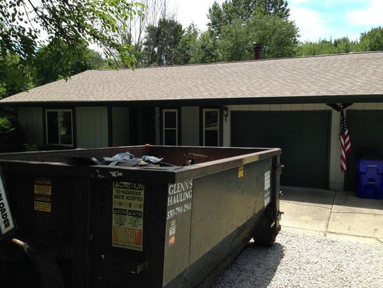 Two Trash Container — Akron, Oh — Glenn's Hauling