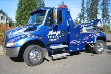blue towing truck—everett in Everett, WA blue towing truck—everett in Everett, WA