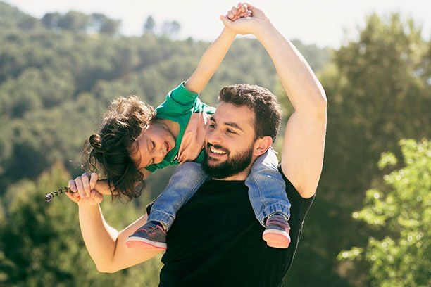 Happy Father and Daughter — Belchertown, MA — Law Offices of Richard H Maynard PC Happy Father and Daughter — Belchertown, MA — Law Offices of Richard H Maynard PC