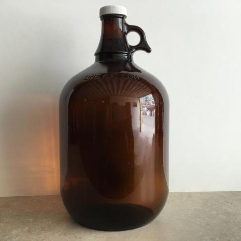 128oz Amber Growler