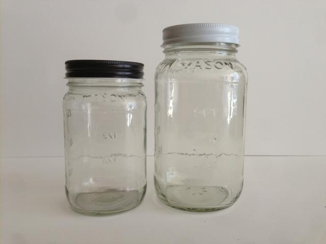 Mason Jars - 16oz, 26oz