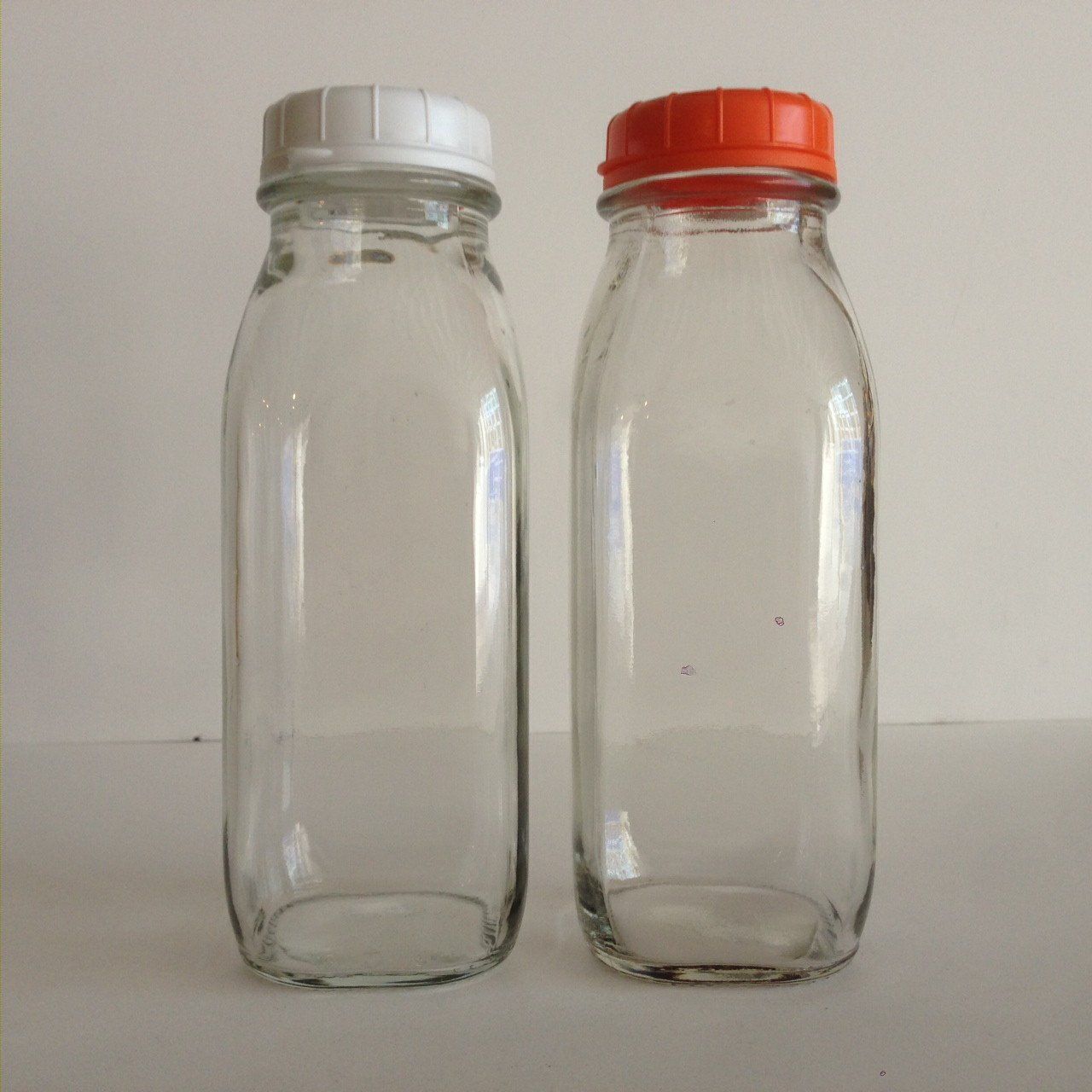 Milk Bottles: 16oz