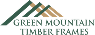 The Green Mountain Timber Frames Logo is Your Symbol for Quality in Custom Timber Frame Homes and Buildings