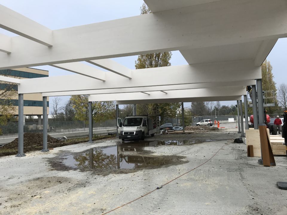 costruzione copertura edile