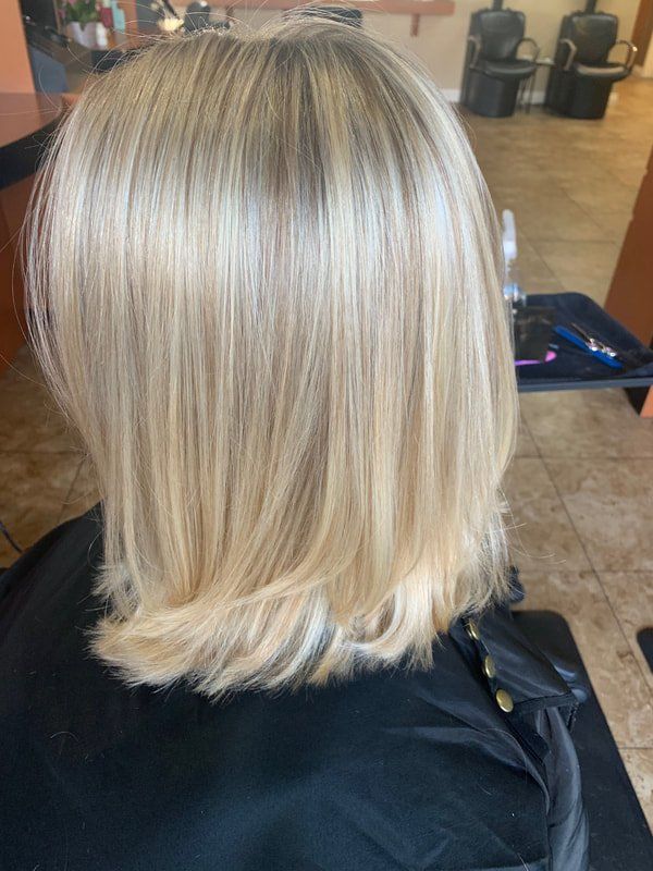 women's haircut