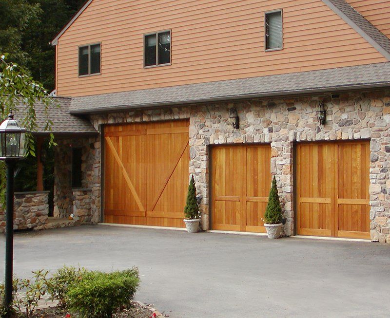 Barn Style Custom Carriage House Door — Spring Lake Heights, NJ — Lombardy Door Sales & Service Corp.