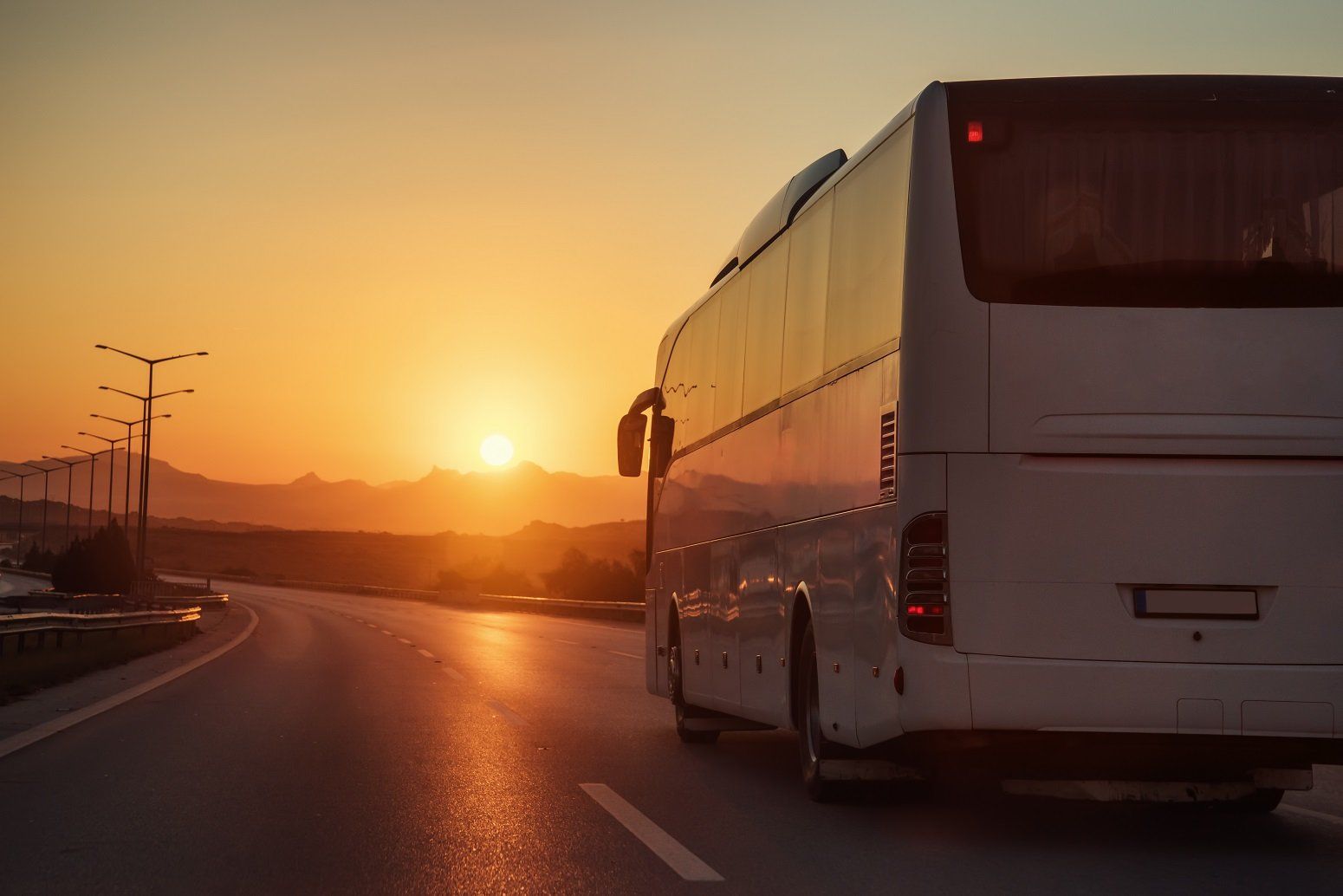 Pullman al tramonto