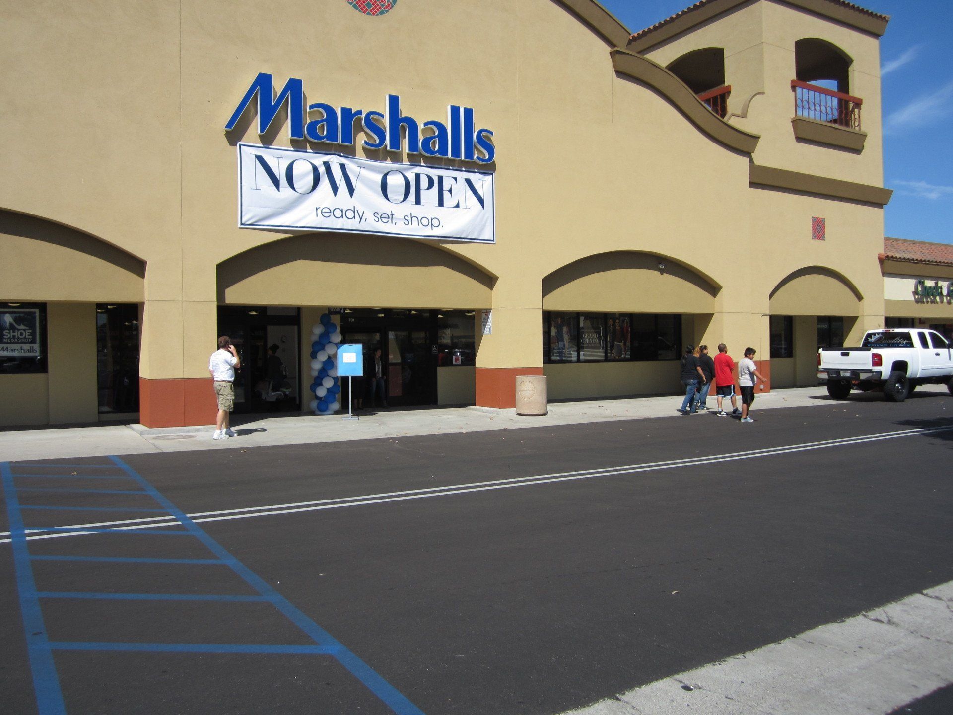Marshalls storefront with