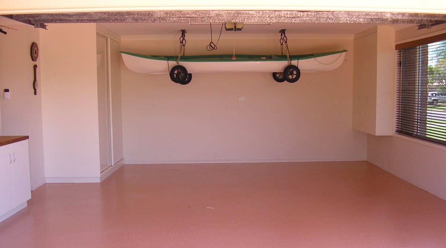 View of the floor of a house
