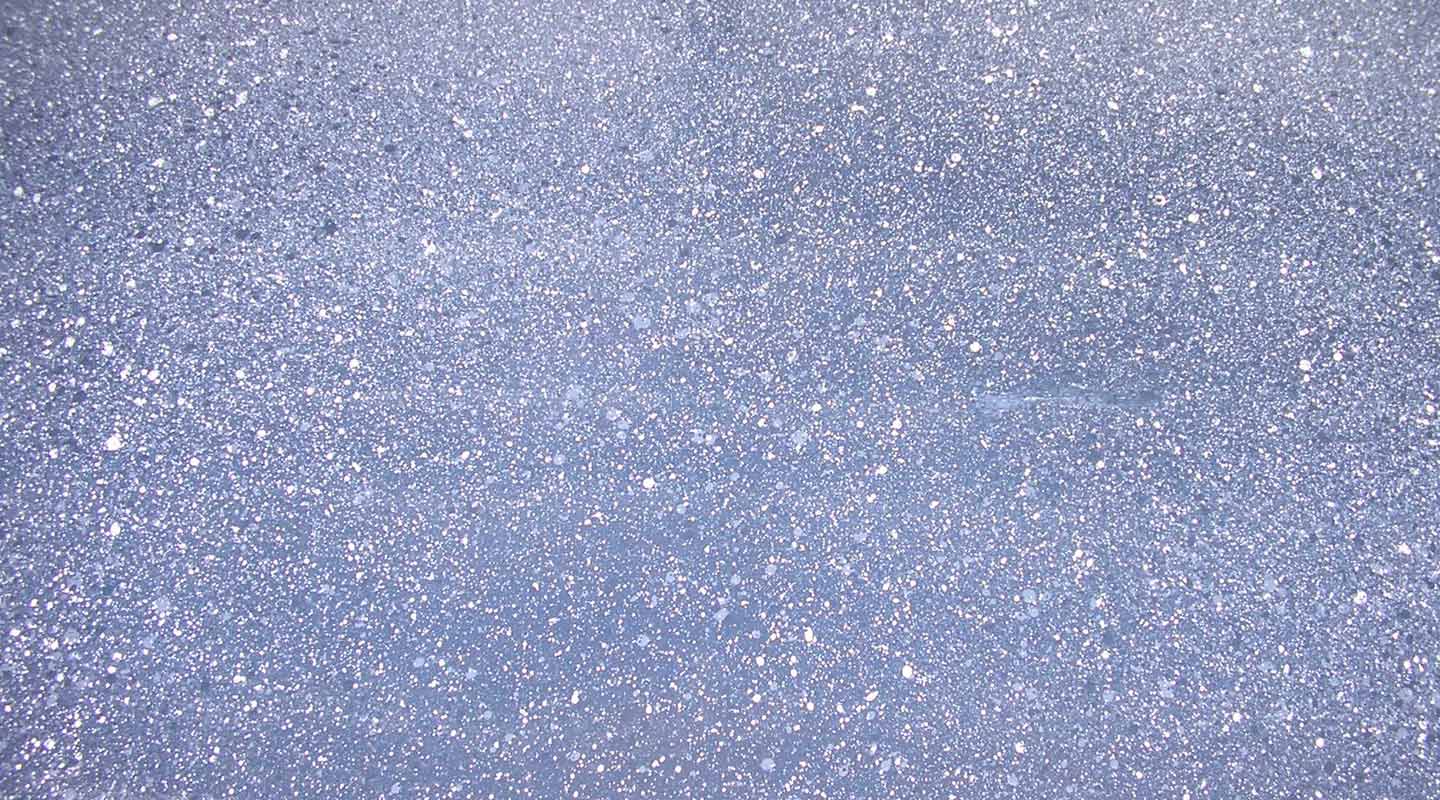Closer view of concrete resurfacing