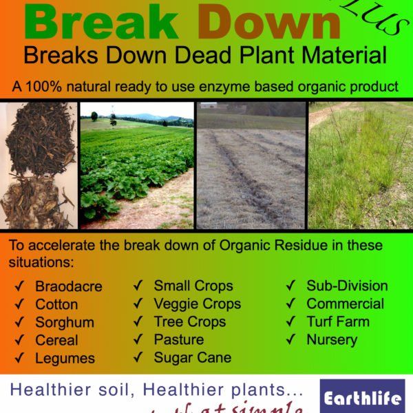 Break Down Plus — Earthlife Products in Townsville, QLD Break Down Plus — Earthlife Products in Townsville, QLD