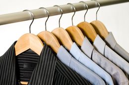 Laundry — Clothes in Hanger in Victoria, TX