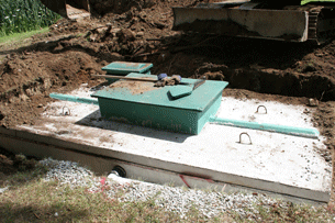 Septic Installation — Installing Septic Tank in Shelby, NC Septic Installation — Installing Septic Tank in Shelby, NC