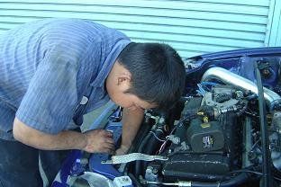 Timing Belt — Mechanic Fixing An Engine in La Puente, CA Timing Belt — Mechanic Fixing An Engine in La Puente, CA