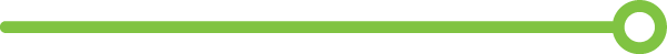 A green arrow pointing to the right on a white background.