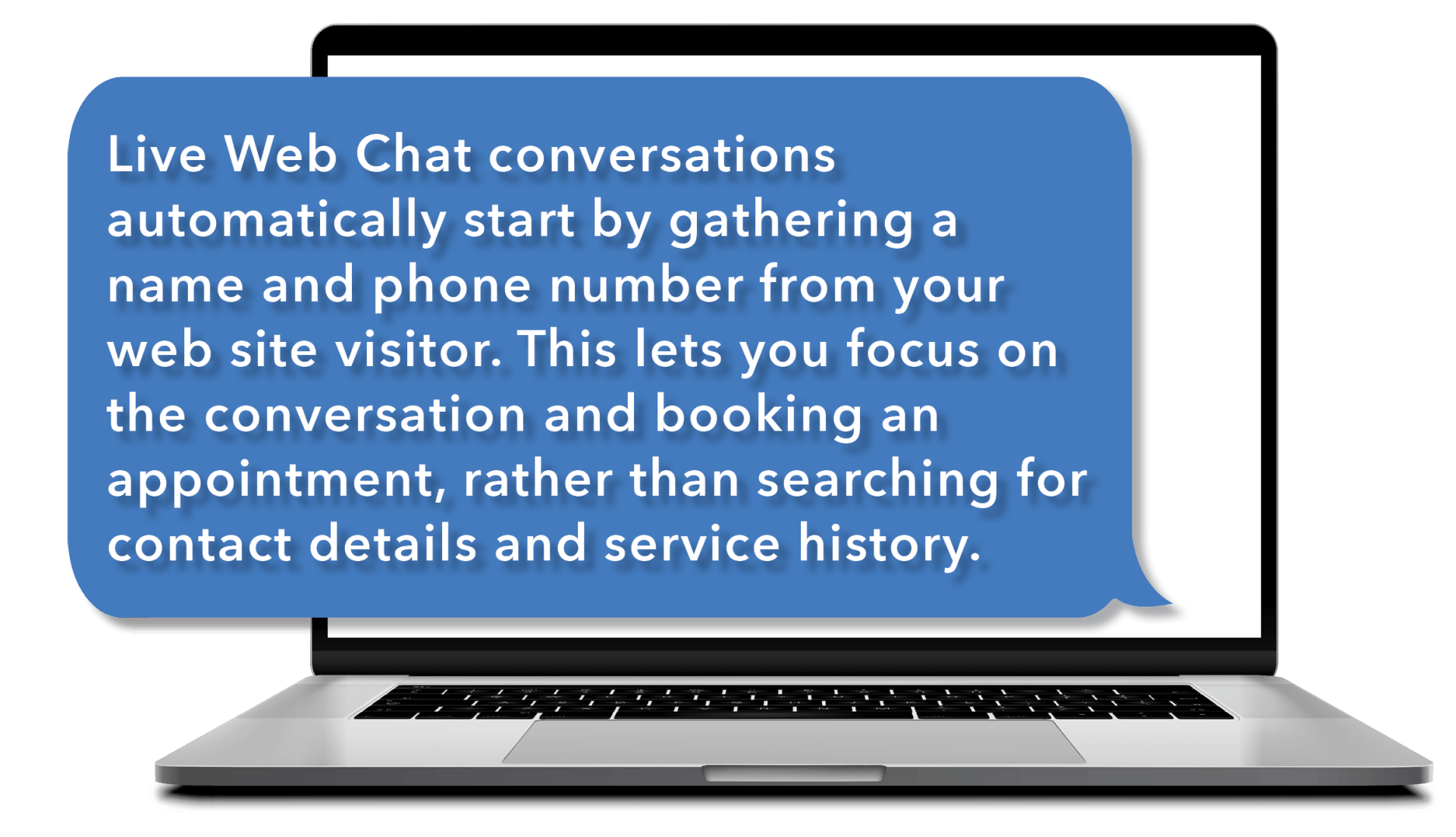 =”info on how KUKUI’s Live Web Chat feature allows you to capture info about your customers up front