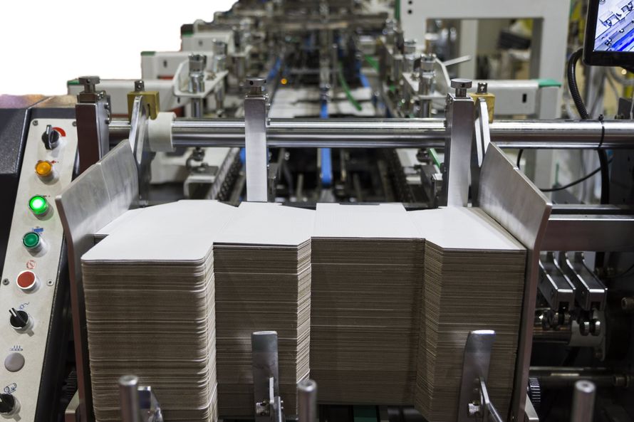 Industrial Sales — Stack of Packaging Boxes in Minneapolis, MN