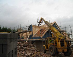 demolition by RTB construction in Cheltenham