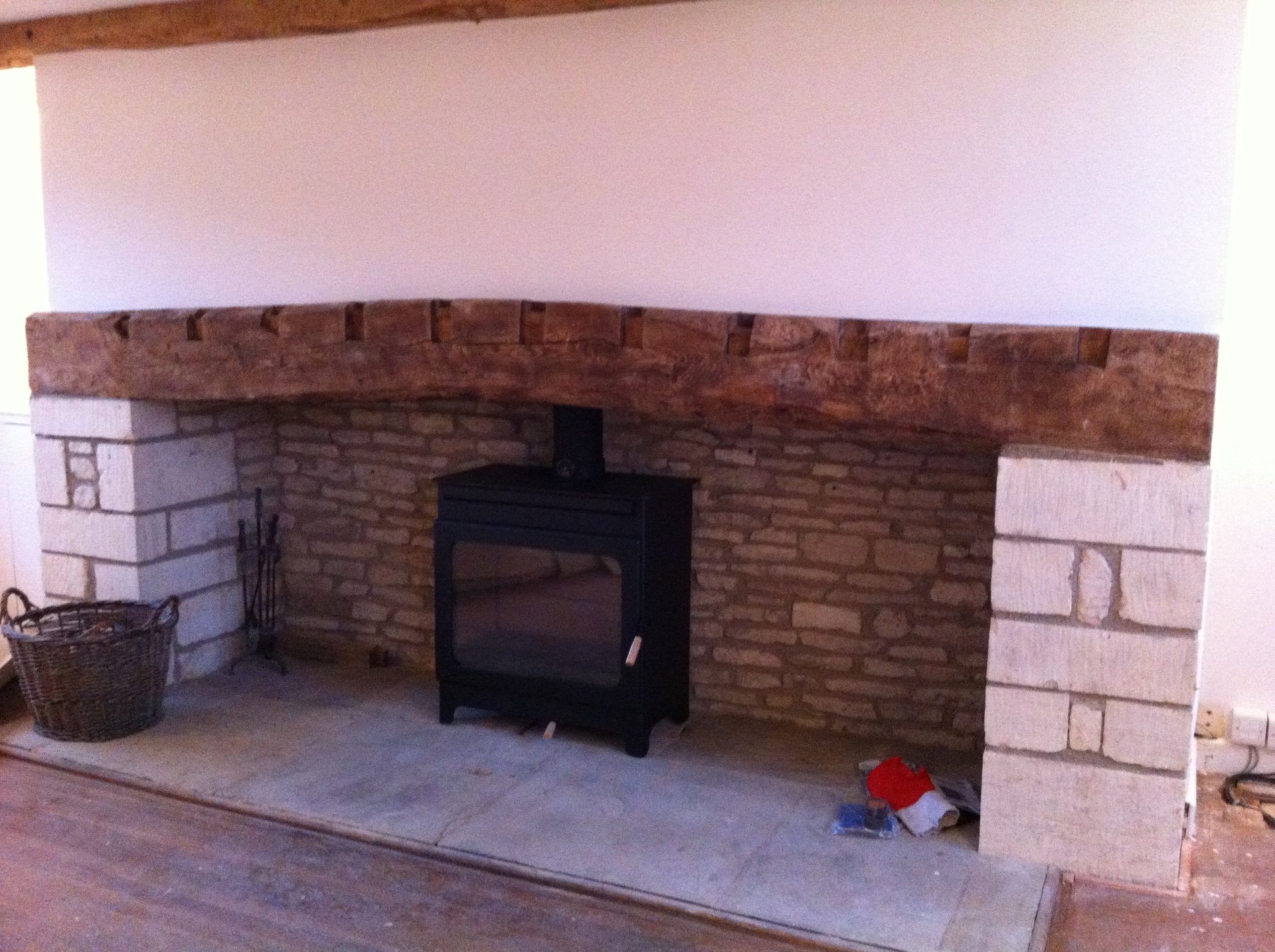 fireplace by RTB construction in Cheltenham