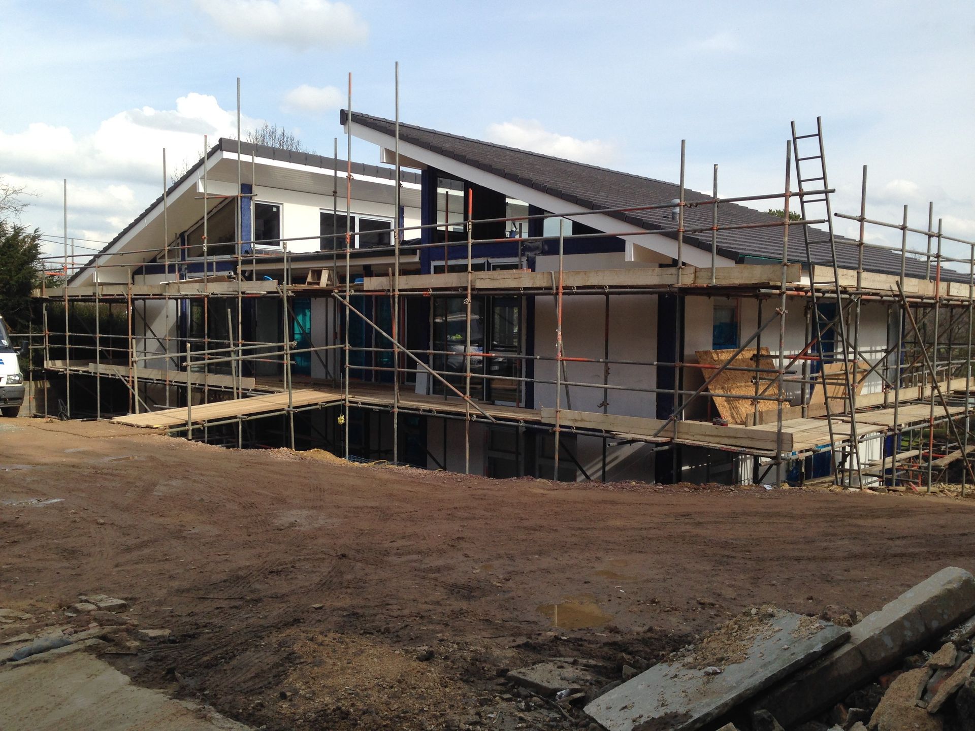 new build construction by RTB construction in Cheltenham