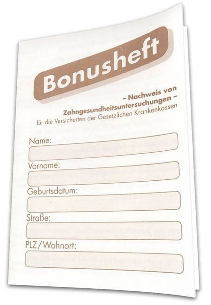 Bonusheft: Bares Geld wert bei Zahnersatz Bonusheft: Bares Geld wert bei Zahnersatz