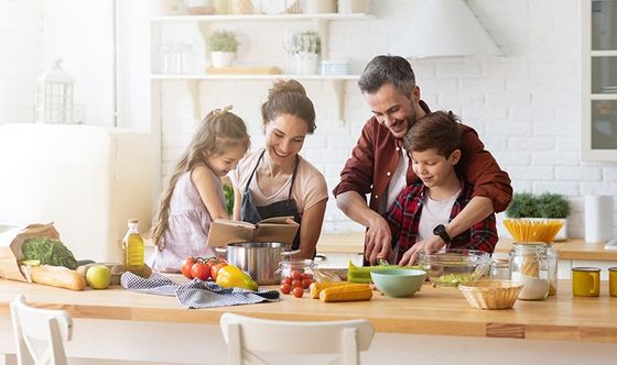 Happy Family Cooking Together — Wadsworth, OH — Christine N Andrews LISW-S
