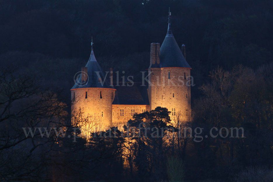 Castell Coch at Night