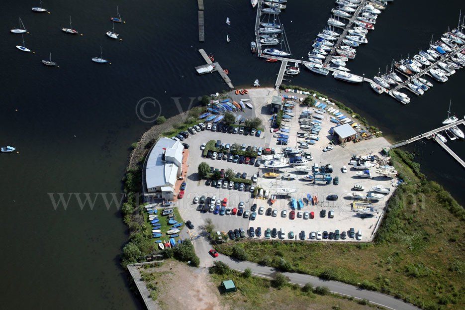 Cardiff Bay Yacht Club Aerial Photo
